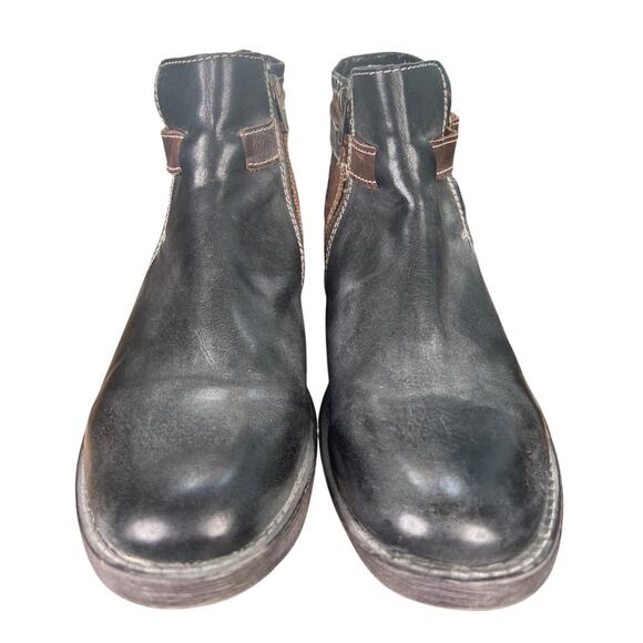 Bed Stu Men’s Johnston Black Brown Leather Chelsea Boot Size US 11.5 main image 8